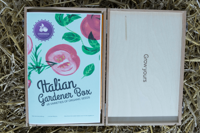 Chooseed Italian Gardener Box